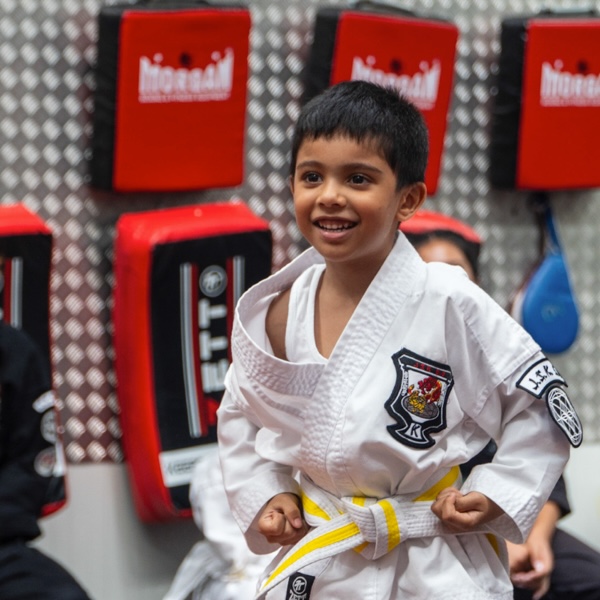 Tiny Tigers preschool Kenpo 5.0 martial arts class — KICKS Martial Arts Newington